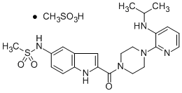 甲磺酸地拉韋啶